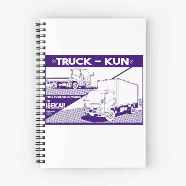 Item preview, Truck kun: time to send someone to isekai! designed and sold by Heybratan.