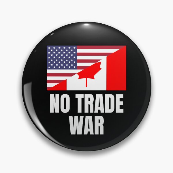 Item preview, Canada American USA Flag No Trade War Shirt designed and sold by dgavisuals.