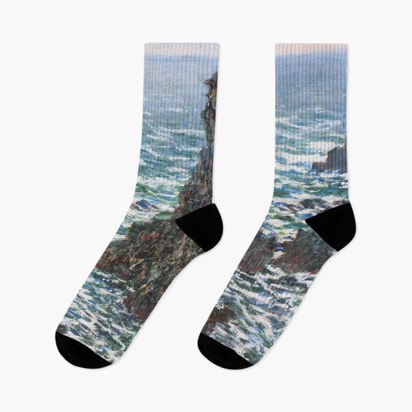 Item preview, Claude Monet - The Pyramids Of Port Coton, Belle-ile-en-mer designed and sold by irynaartbyim.