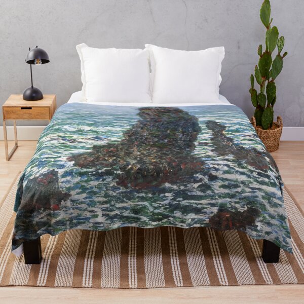 Item preview, Claude Monet - The Pyramids Of Port Coton, Belle-ile-en-mer designed and sold by irynaartbyim.