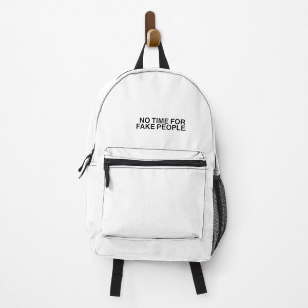 Item preview, No time for fake people - Sarcastic and Motivational Quote designed and sold by vi.besstore .