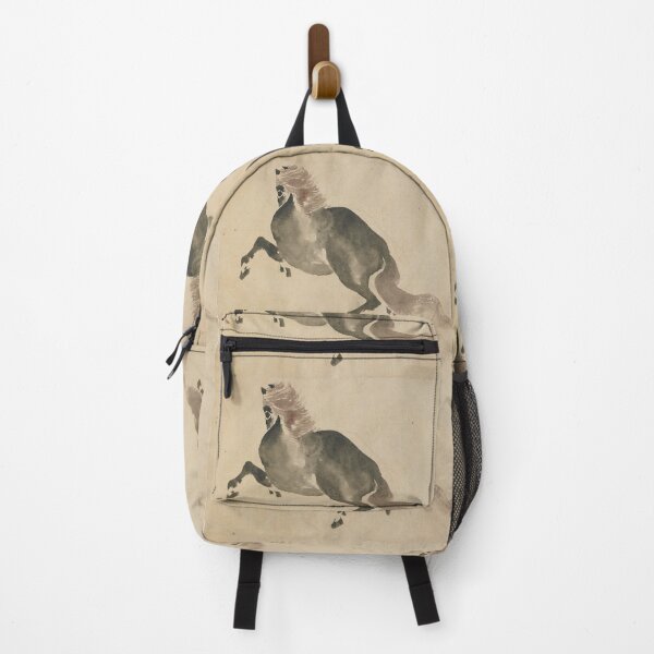 Vista previa del artículo con la obra «Zodíaco japonés, "Caballo" Katsushika Hokusai», diseñado y vendido por LuckyZodiac.