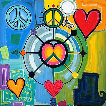 Vorschaubild zum Design Love, Peace Unity 2, Liebe, Frieden, Einheit 2 von Evelyn3112