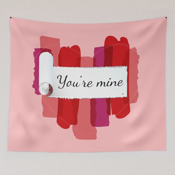 Item preview, Bright vector illustration for Valentine's Day on a piece of paper designed and sold by amatiana.