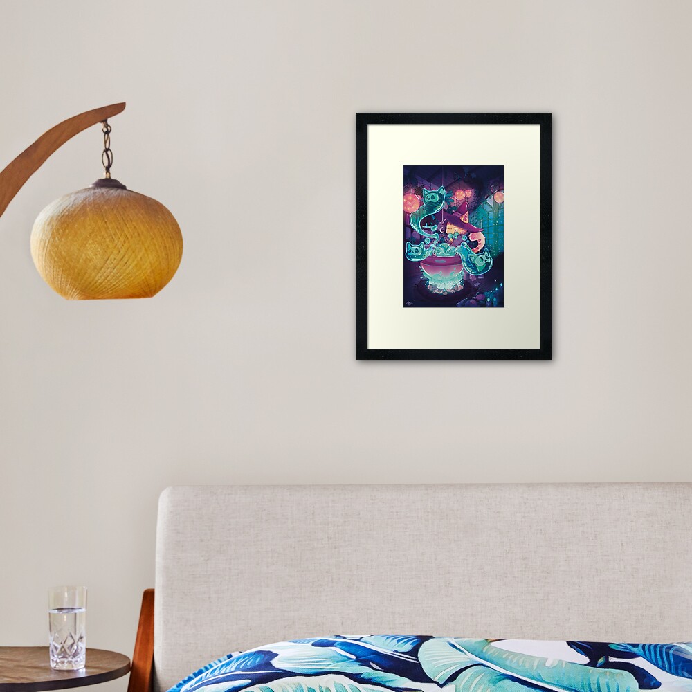 Item preview, Framed Art Print designed and sold by --Myia--.