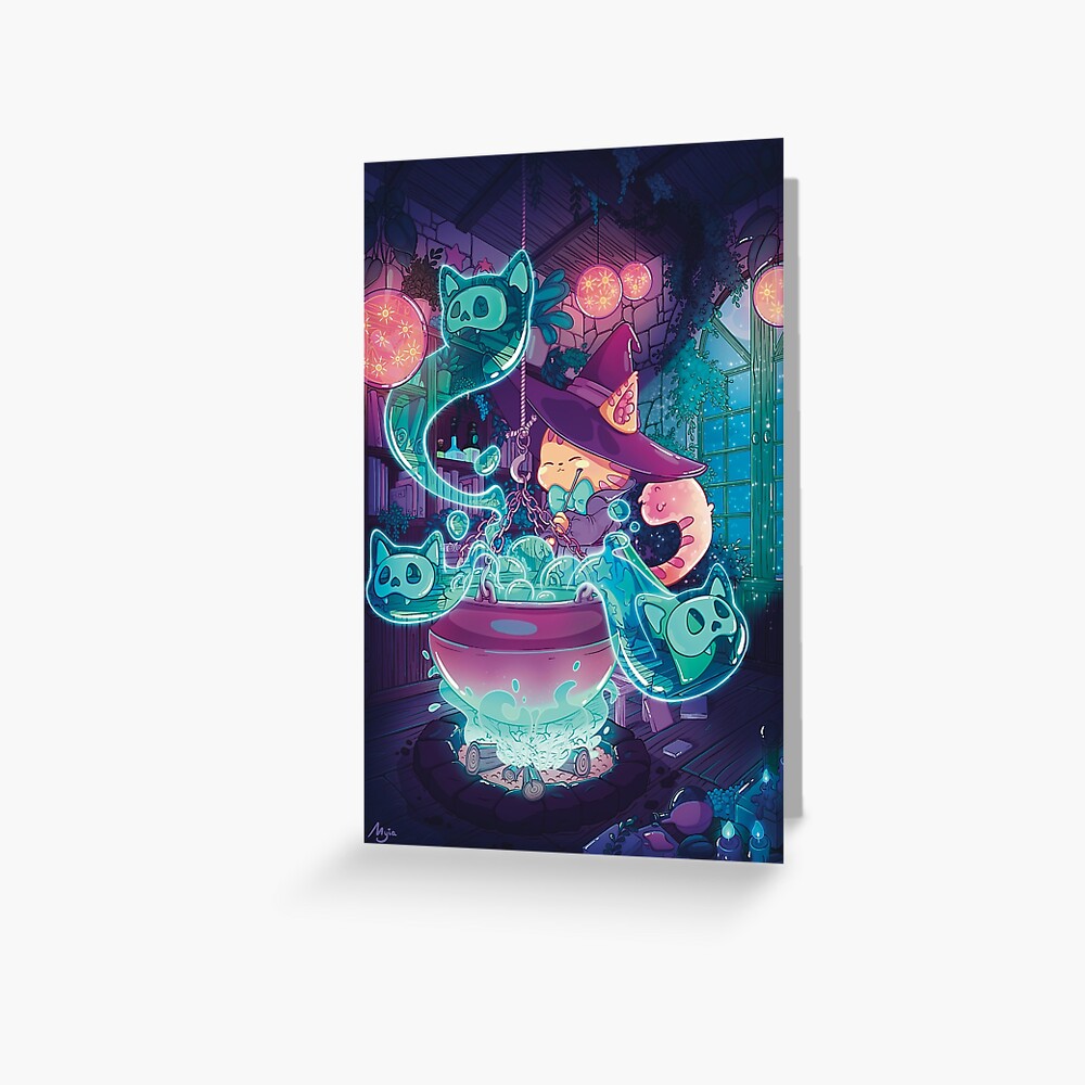 Item preview, Greeting Card designed and sold by --Myia--.