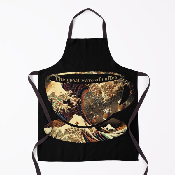 Item preview, The Great Wave Of Coffee designed and sold by Zeemazoo.