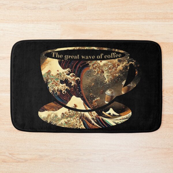 Item preview, The Great Wave Of Coffee designed and sold by Zeemazoo.