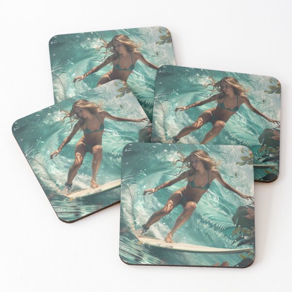 Item preview, Ocean Goddess – The Art of Women’s Surfing designed and sold by KrisG-Art.