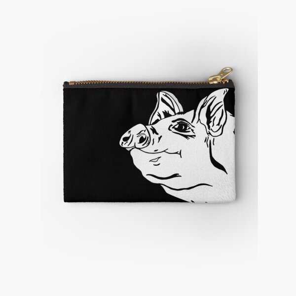 Item preview, Black and white little piggy designed and sold by theniamhmachine.