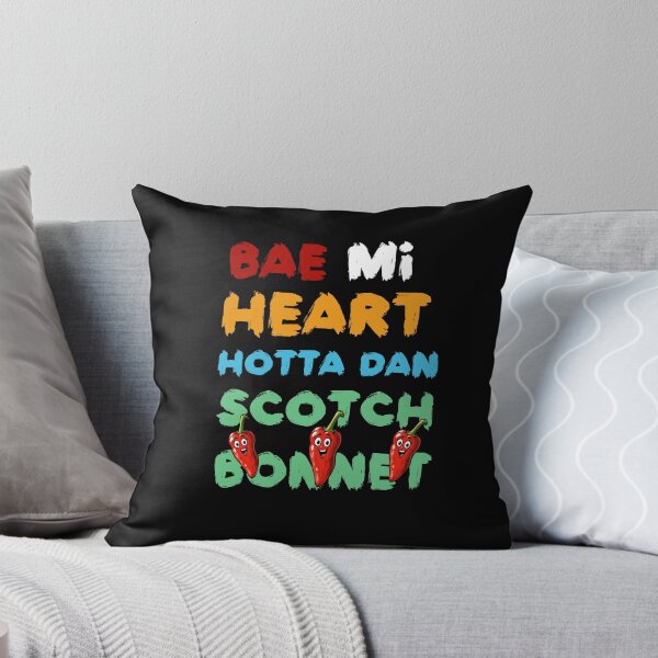 Item preview, Bae Mi Heart Hotta Dan Scotch Bonnet - Valentine’s Day - Valentine Pun Tee designed and sold by TeesByAngelzB.