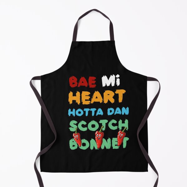 Item preview, Bae Mi Heart Hotta Dan Scotch Bonnet - Valentine’s Day - Valentine Pun Tee designed and sold by TeesByAngelzB.