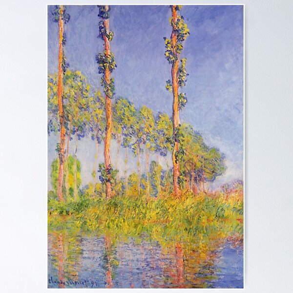 Artikelvorschau, Claude Monet - Drei Bäume, Herbsteffekt entworfen und verkauft von irynaartbyim.