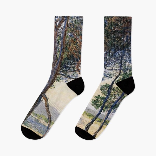 Item preview, Claude Monet - Trees By The Seashore At Antibes designed and sold by irynaartbyim.