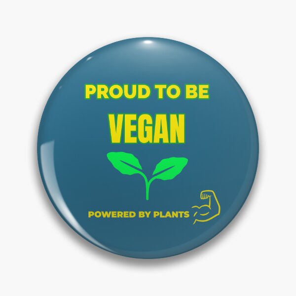 Item preview, Proud to be Vegan, Powered by plants designed and sold by MANIFESTHYPE - Fashion and Accessories.