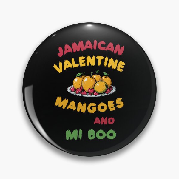 Item preview, Jamaican Valentine Mangoes And Mi Boo - Valentine’s Day - Valentine Pun Tee designed and sold by TeesByAngelzB.