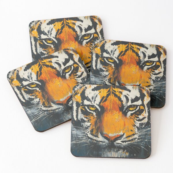 Item preview, Tiger’s Fierce Gaze designed and sold by daila70.