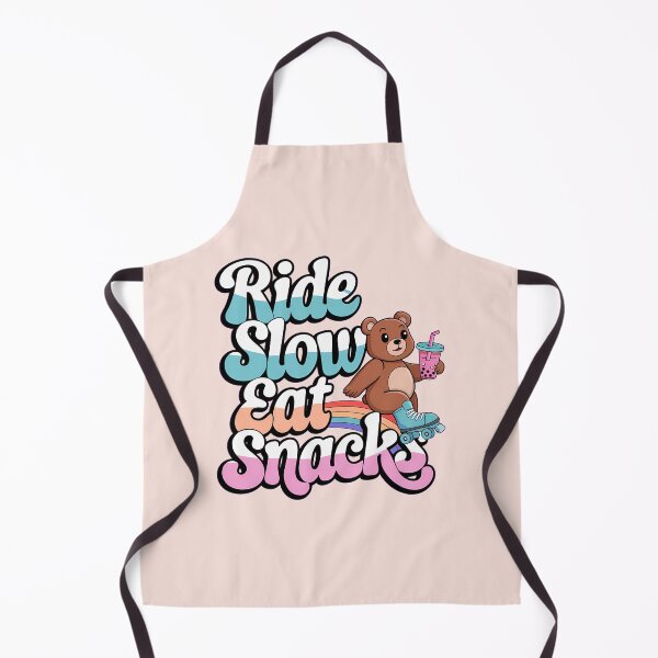 Item preview, Ride Slow Eat Snacks, Funny Gift for Streetwear Lovers designed and sold by MikeKart.