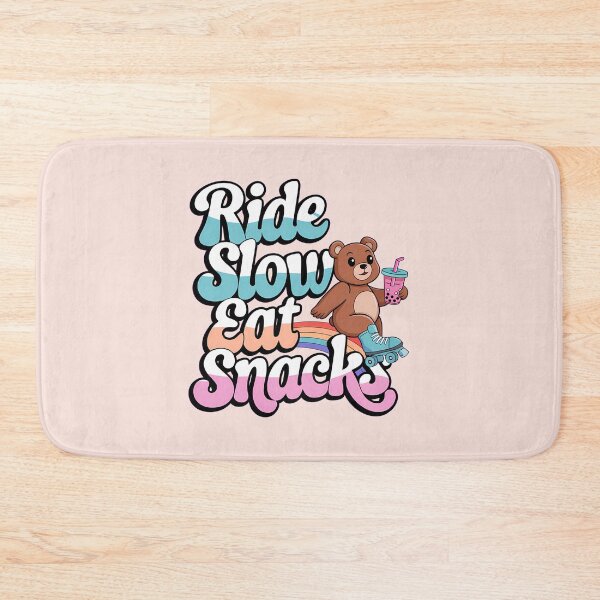 Item preview, Ride Slow Eat Snacks, Funny Gift for Streetwear Lovers designed and sold by MikeKart.
