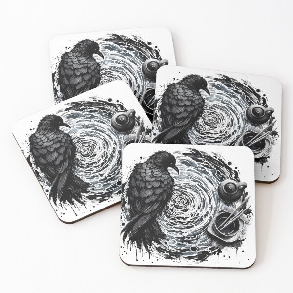 Item preview, Crow and Water, Ai Generated Art  designed and sold by ACC .