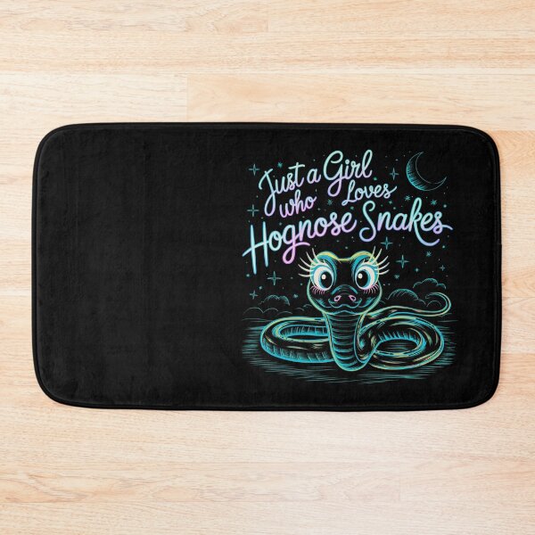 Item preview, Just a girl who loves Hognose Snakes designed and sold by MadCatPrints.