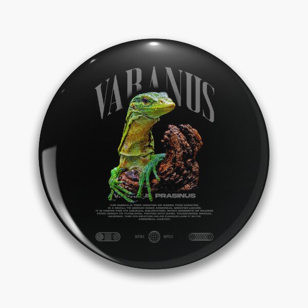 Item preview, Green Tree Monitor Modern Reptile Keeper Streetwear designed and sold by JRRTs.