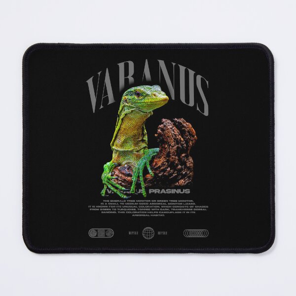 Item preview, Green Tree Monitor Modern Reptile Keeper Streetwear designed and sold by JRRTs.