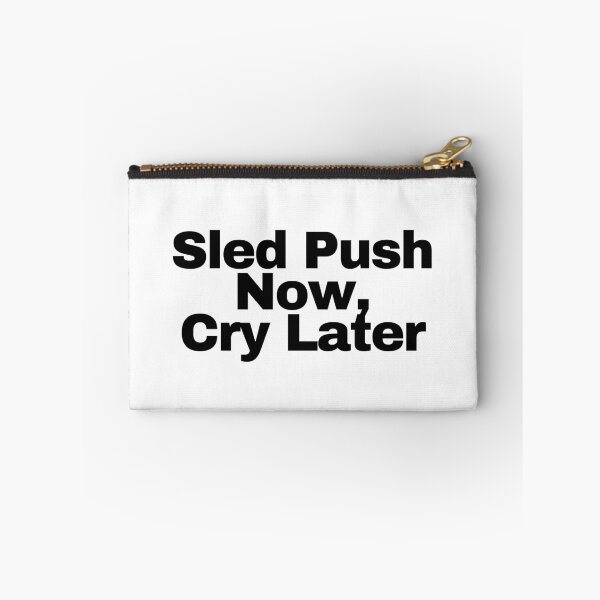 Item preview, Sled Push Now, Cry Later - Hyrox Workout Motivation Shirt  designed and sold by InkVibes21.