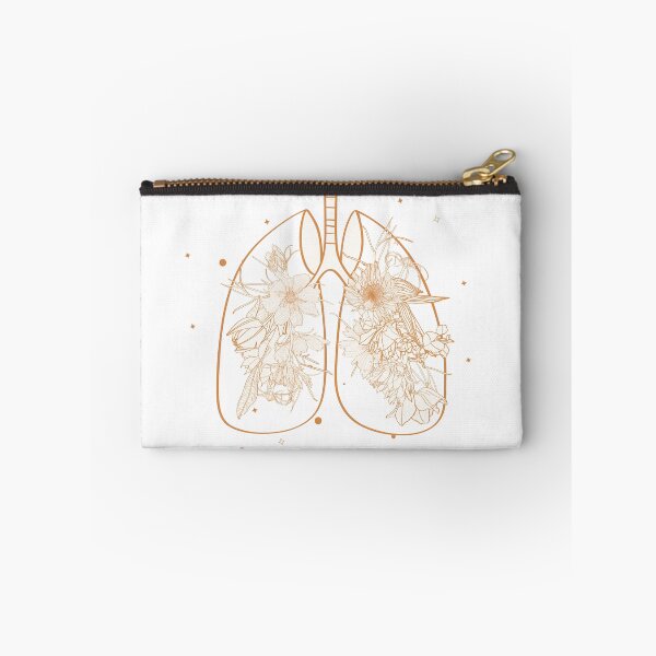 Item preview, Lungs with flowers, line art.  designed and sold by MatyKotiv.