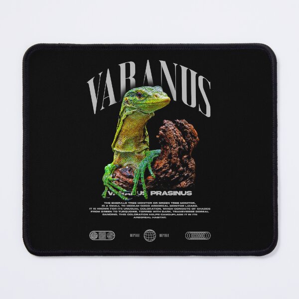 Item preview, Green Tree Monitor Modern Reptile Keeper Streetwear designed and sold by JRRTs.