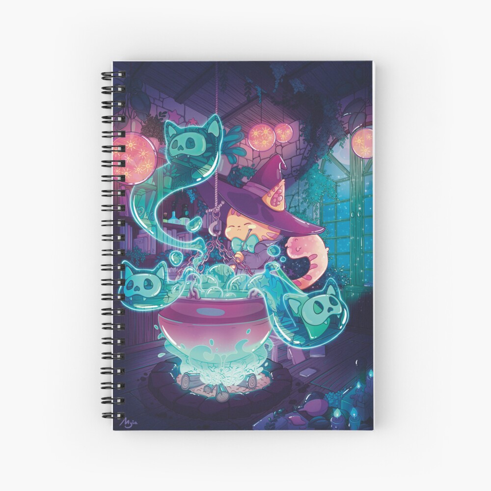 Item preview, Spiral Notebook designed and sold by --Myia--.