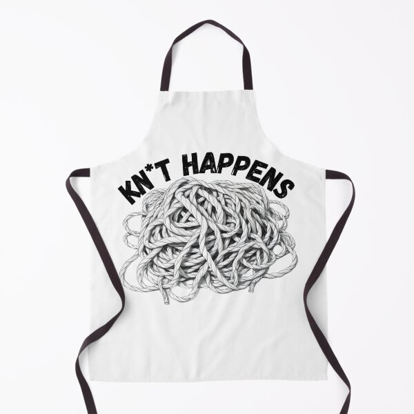 Item preview, Kn*t Happens - Knitting Humor designed and sold by VeryGoodFiber.