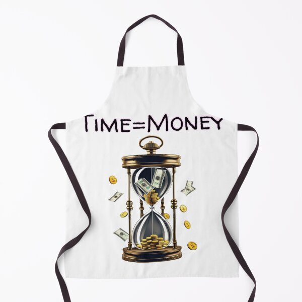 Item preview, Time is money hourglass designed and sold by Flashmarkett.