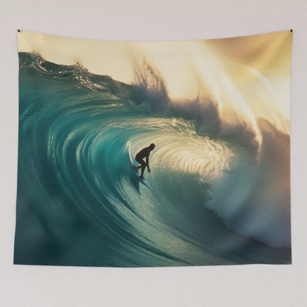 Item preview, The Shadow of a Surfer in Fusion with the Wave designed and sold by KrisG-Art.