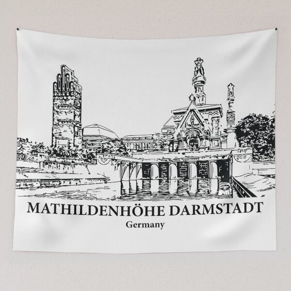 Item preview, Mathildenhöhe Darmstadt - Germany designed and sold by Lakeric Cityscapes.