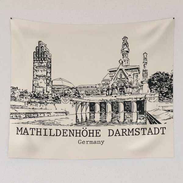 Item preview, Mathildenhöhe Darmstadt - Germany designed and sold by Lakeric Cityscapes.