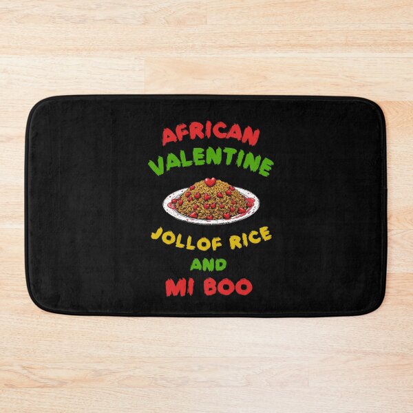 Item preview, African Valentine Jollof Rice And Mi Boo - Valentine’s Day - Valentine Pun Tee designed and sold by TeesByAngelzB.