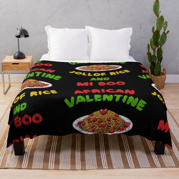Item preview, African Valentine Jollof Rice And Mi Boo - Valentine’s Day - Valentine Pun Tee designed and sold by TeesByAngelzB.