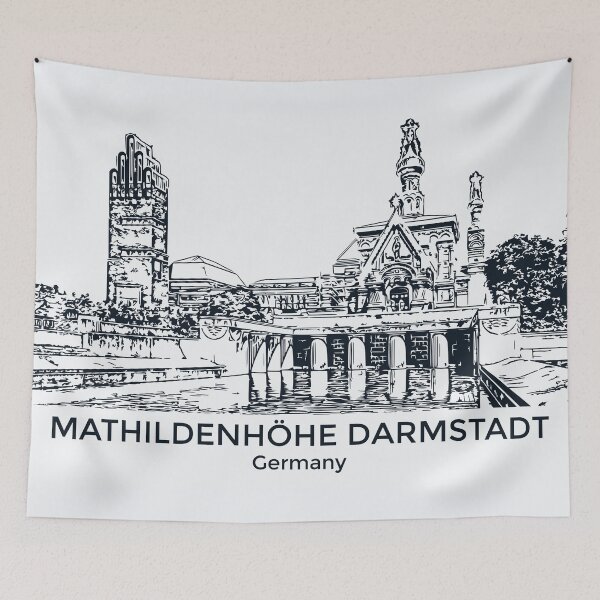 Item preview, Mathildenhöhe Darmstadt - Germany designed and sold by Lakeric Cityscapes.
