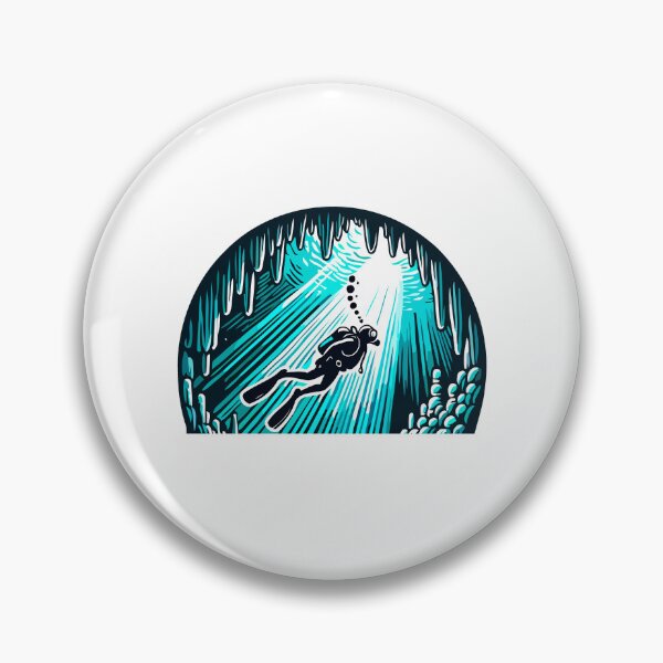 Item preview, Deep Sea Diving Adventure in Underwater Cave designed and sold by Akioos.