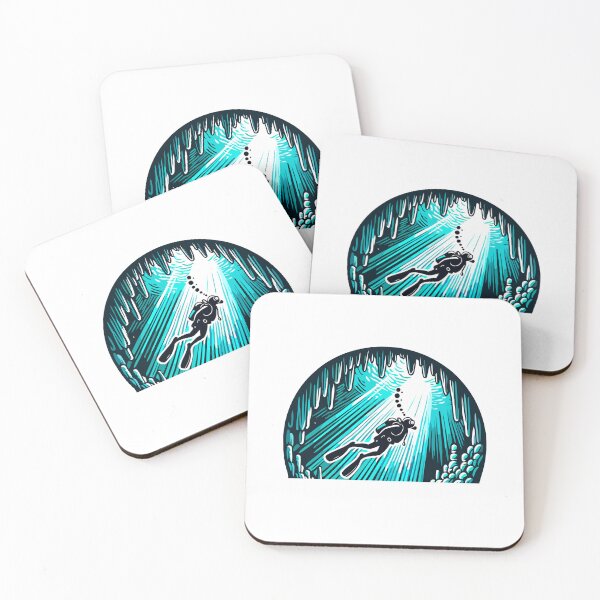 Item preview, Deep Sea Diving Adventure in Underwater Cave designed and sold by Akioos.