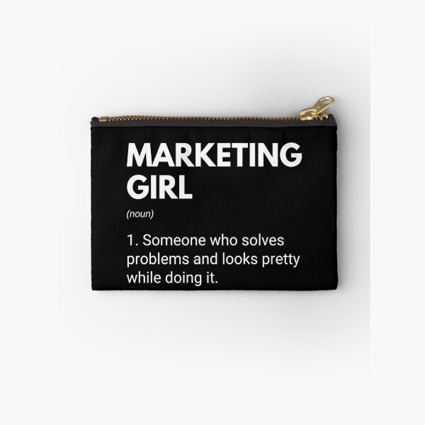 Item preview, Marketing Cute Funny Girls Definition designed and sold by CuteLovelyDesigns.