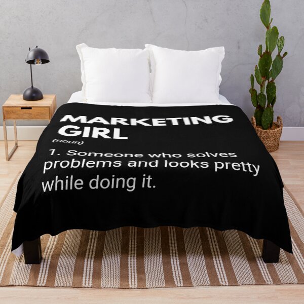 Item preview, Marketing Cute Funny Girls Definition designed and sold by CuteLovelyDesigns.