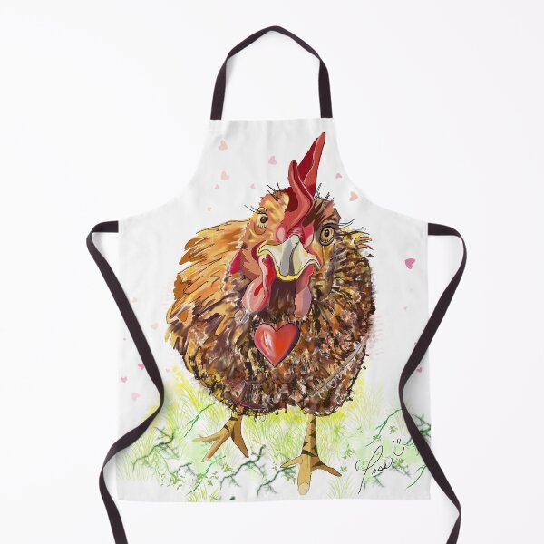 Item preview, Chick with a big heart by Pascale Breton designed and sold by Pascale Breton.