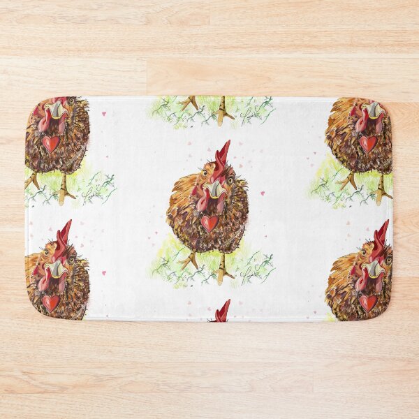 Item preview, Chick with a big heart by Pascale Breton designed and sold by Pascale Breton.