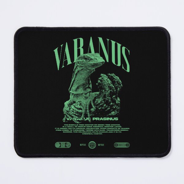 Item preview, Green Tree Monitor Modern Reptile Keeper Streetwear designed and sold by JRRTs.