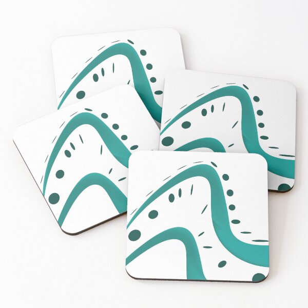 Item preview, Flowing Abstract Waves with Organic Dotted Patterns designed and sold by Unlimited1999.