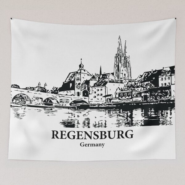 Item preview, Regensburg - Germany designed and sold by Lakeric Cityscapes.