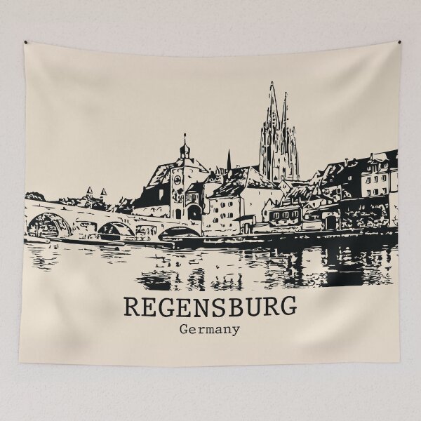 Item preview, Regensburg - Germany designed and sold by Lakeric Cityscapes.