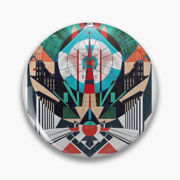 Item preview, Constructivist architecture designed and sold by AuroraXGreen.